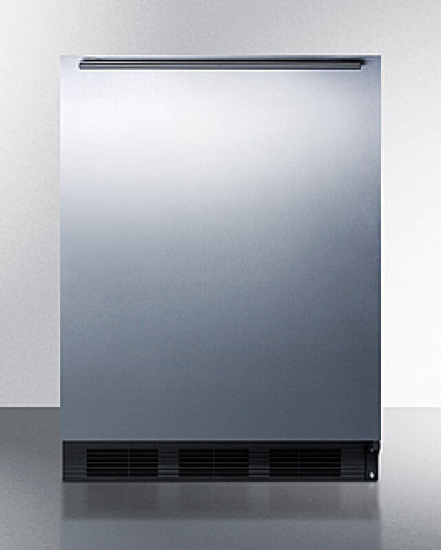 SUMMIT  24" Wide Built-In All-Refrigerator, ADA Compliant - White (FF63BKBISSHHADA)