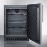 SUMMIT  24" Wide Built-In All-Refrigerator - Other (FF64BXCSSHV)