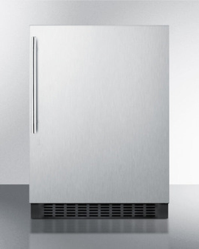 SUMMIT 24" Wide Built-In All-Refrigerator -  (FF64BXCSSHV)