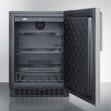 SUMMIT  24" Wide Built-In All-Refrigerator - Other (FF64BXCSSHV)