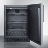 Summit  24" Wide Built-In All-Refrigerator - Other (FF64BXSSHV)