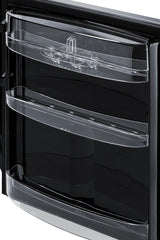 SUMMIT  24" Wide All-Refrigerator, ADA Compliant - Black (FF6BK2SSADA)