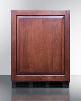SUMMIT  24" Wide Built-In All-Refrigerator, ADA Compliant (Panel Not Included) - Black (FF6BKBI7IFADA)
