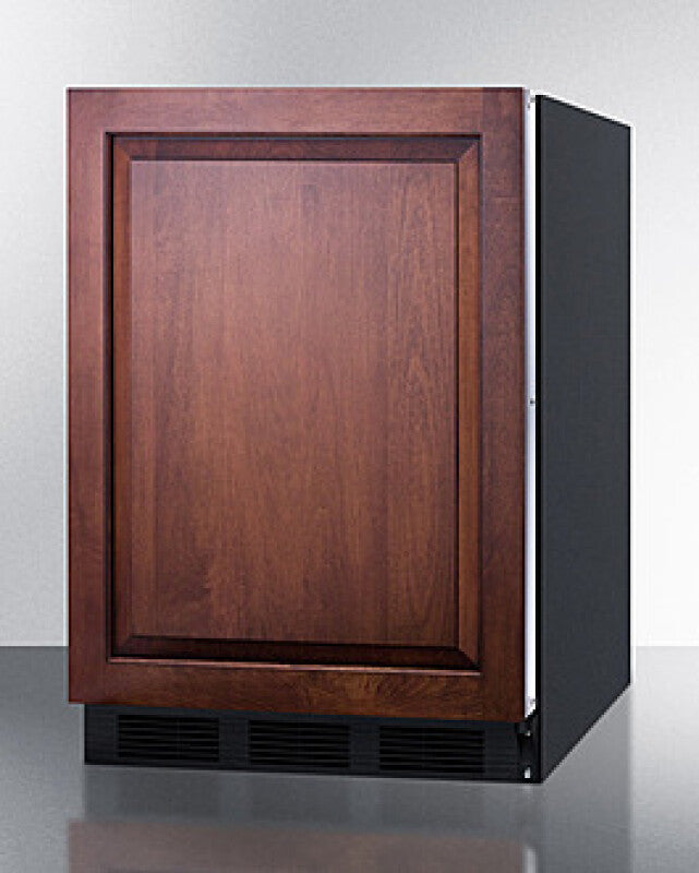 SUMMIT 24" Wide Built-In All-Refrigerator, ADA Compliant - Panel-Ready (FF6BKBI7IFADA)