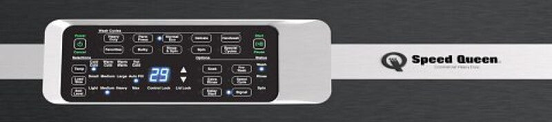 Speed Queen FF7 Right-Hinged Front Load Washer with Pet Plus™ - Matte Black (FF7010BN)