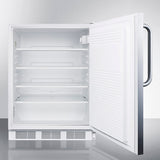 SUMMIT  24" Wide Built-In All-Refrigerator, ADA Compliant - Stainless Steel (FF7LWCSSADA)