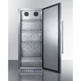 ACCUCOLD 24" Wide All-Refrigerator - Stainless Steel (FFAR121SS)