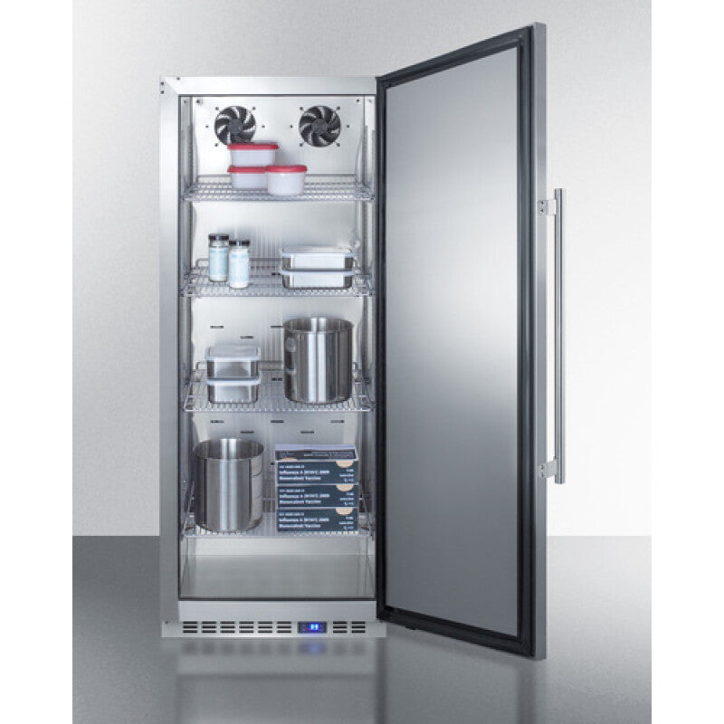 ACCUCOLD 24" Wide All-Refrigerator - Stainless Steel (FFAR121SS)