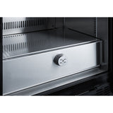 ACCUCOLD 24" Wide All-Refrigerator - Stainless Steel (FFAR121SS)