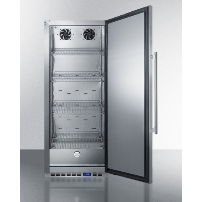 ACCUCOLD 24" Wide All-Refrigerator - Stainless Steel (FFAR121SS)