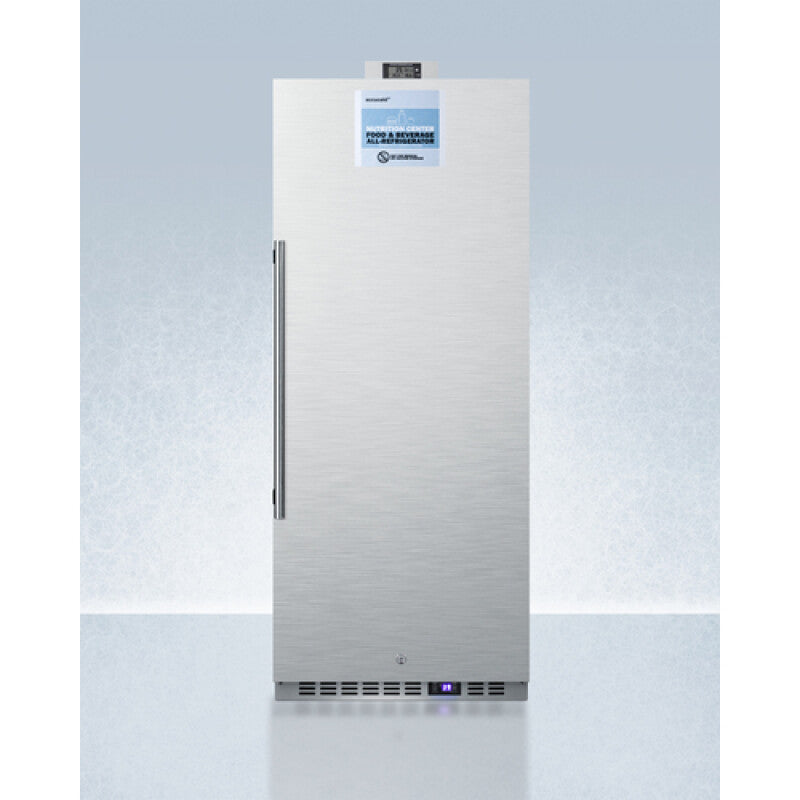 ACCUCOLD 24" Wide All-Refrigerator - Stainless Steel (FFAR121SSNZ)