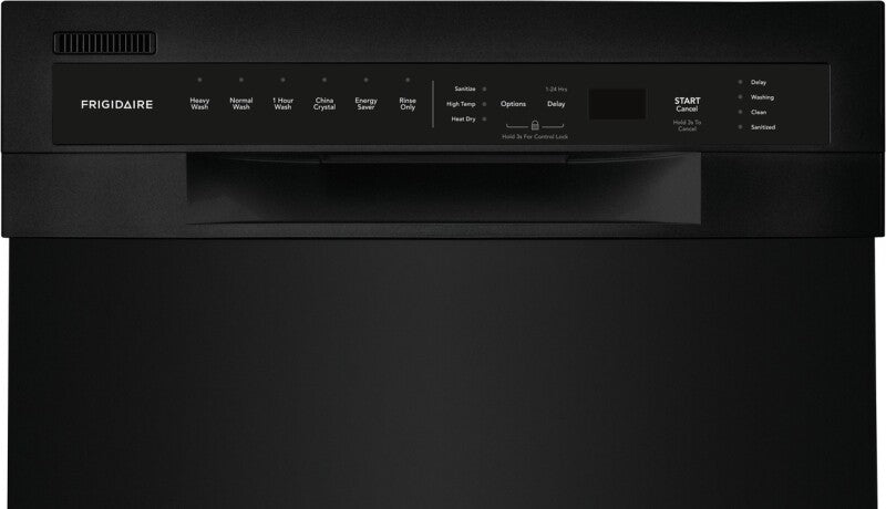 FRIGIDAIRE  18" Stainless Steel Tub Dishwasher - Black (FFBD1831UB)