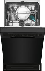 FRIGIDAIRE  18" Stainless Steel Tub Dishwasher - Black (FFBD1831UB)