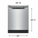 FRIGIDAIRE  24" Stainless Steel Tub Dishwasher - Stainless Steel (FFBD2420US)