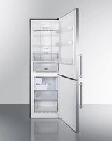SUMMIT 24" Wide Bottom Freezer Refrigerator with Icemaker - Other (FFBF249SS2IM)