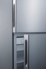 SUMMIT  28" Wide Bottom Freezer Refrigerator - Stainless Steel (FFBF279SSX)