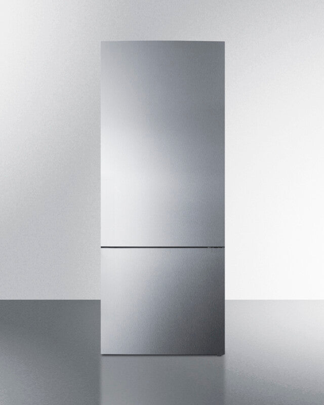 Summit 28" Wide Bottom Freezer Refrigerator - Stainless Steel (FFBF279SSX)