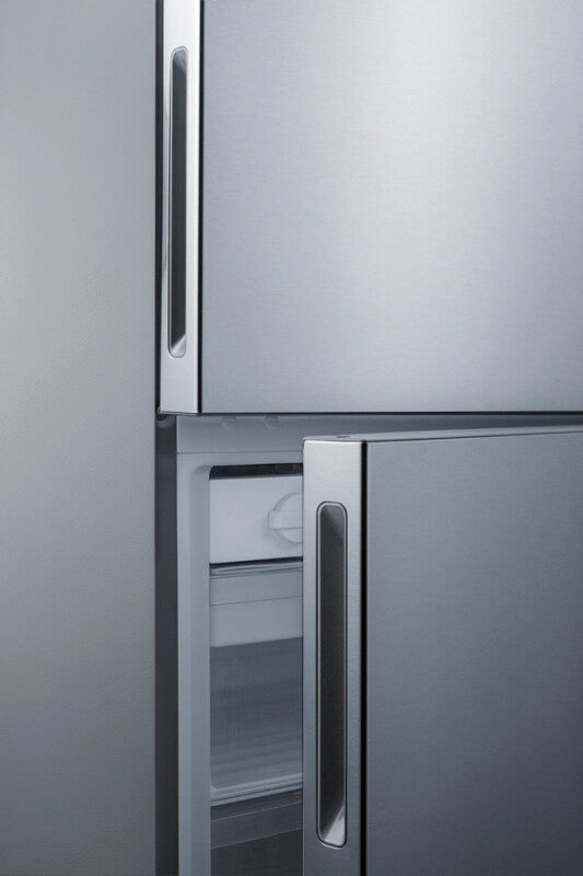 SUMMIT  28" Wide Bottom Freezer Refrigerator - Stainless Steel (FFBF279SSXIM)