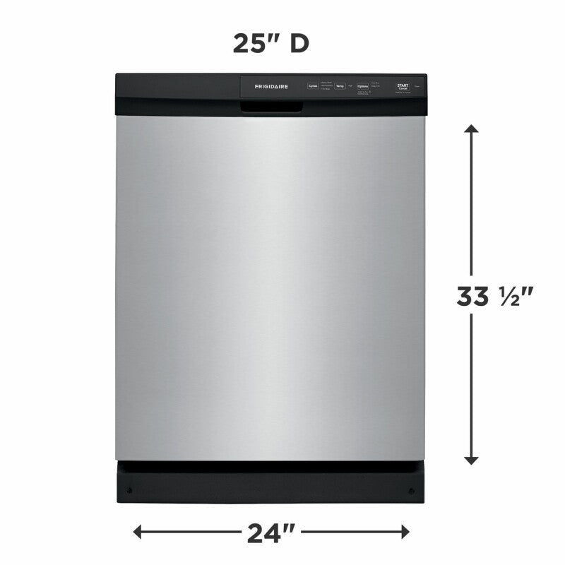 FRIGIDAIRE 24" Built-In Dishwasher - Stainless Steel (FFCD2413US)