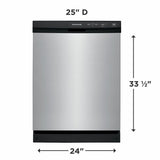 FRIGIDAIRE 24" Built-In Dishwasher - Stainless Steel (FFCD2413US)