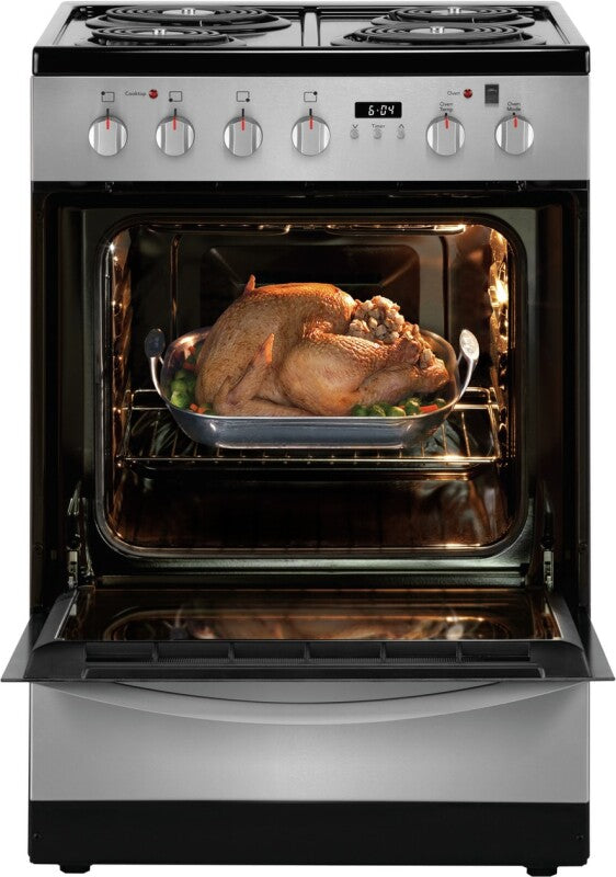 Frigidaire 24" Freestanding Electric Range - Stainless Steel (FFEH2422US)