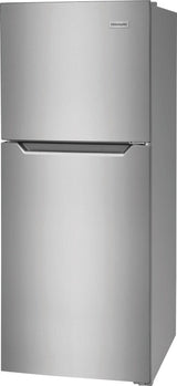 FRIGIDAIRE 23.8-Inch 10 Cu. Ft. Garage Ready Top Freezer Apartment-Size Refrigerator - Fingerprint-Resistant Stainless Steel Look (FFET1022UV)