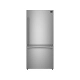 FORNO  Milano Espresso 31-Inch Bottom Freezer Refrigerator, , 17.2 cu.ft Capacity, Right Swing Door, Energy Efficient - Stainless (FFFFD178531S)