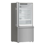 FORNO  Milano Espresso 31-Inch Stainless Steel Bottom Freezer Refrigerator, 17.2 cu.ft., Built-In Ice Maker, ENERGY STAR - Stainless Steel (FFFFD178631S)