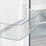 FORNO  Gallipoli 30-Inch French Door Refrigerator with Bottom Freezer, 17.5 cu.ft Capacity, , No Frost Technology, Built-In Ice Maker, Energy Efficient - Stainless (FFFFD197431SB)