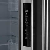 FORNO  Gallipoli 30-Inch French Door Refrigerator with Bottom Freezer, 17.5 cu.ft Capacity, Stainless Steel, No Frost Technology, Built-In Ice Maker, Energy Efficient - Stainless Steel (FFFFD197431SB)