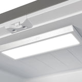 FORNO  Gallipoli 30-Inch French Door Refrigerator with Bottom Freezer, 17.5 cu.ft Capacity, Stainless Steel, No Frost Technology, Built-In Ice Maker, Energy Efficient - Stainless Steel VCM (FFFFD197431SB)