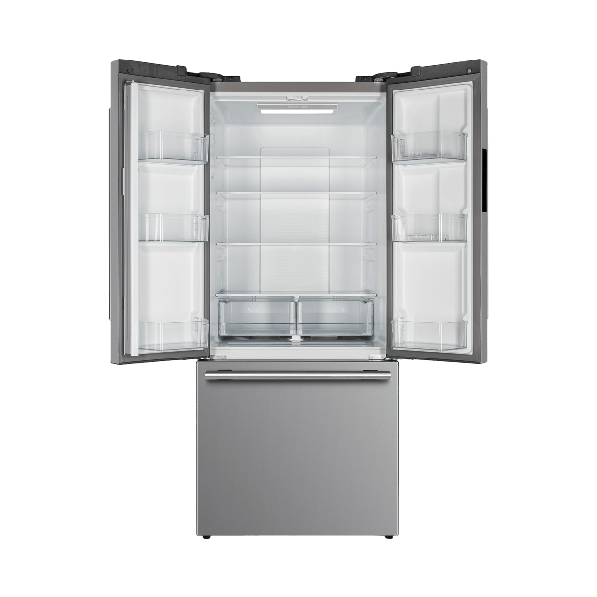 Forno Gallipoli 30-inch French Door Refrigerator, 17.5 cu. ft. Capacity with Automatic Ice Maker - Stainless (FFFFD197431SB)