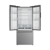 Forno Gallipoli 30-inch French Door Refrigerator, 17.5 cu. ft. Capacity with Automatic Ice Maker - Stainless (FFFFD197431SB)
