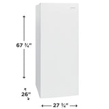 Frigidaire  16 Cu. Ft Upright Freezer - White (FFFU16F2VW)