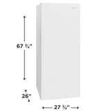 FRIGIDAIRE  16 Cu. Ft. Garage Ready Upright Freezer - White (FFFU16F2VW)