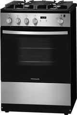 Frigidaire 24" Front Control Freestanding Gas Range - Stainless Steel (FFGH2422US)
