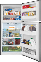 Frigidaire  13.9 Cu. Ft. Top Freezer Refrigerator - Fingerprint-Resistant Stainless Steel Look (FFHT1425VV)