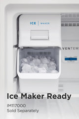 FRIGIDAIRE 27.7-Inch 14 Cu. Ft. Top Freezer Refrigerator - Fingerprint-Resistant Stainless Steel Look (FFHT1425VV)