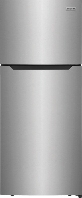 FRIGIDAIRE 27.9-Inch 18 Cu. Ft. Top Freezer Refrigerator - Fingerprint-Resistant Stainless Steel Look (FFHT1822UV)