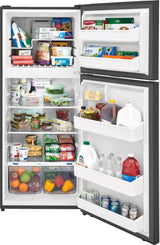 FRIGIDAIRE 27.9-Inch 18 Cu. Ft. Top Freezer Refrigerator - Fingerprint-Resistant Stainless Steel Look (FFHT1822UV)