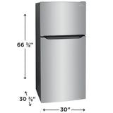 Frigidaire  18 Cu. Ft. Garage Ready Top Freezer Refrigerator - Stainless Steel (FFHT1835VS)