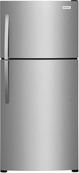FRIGIDAIRE 30-Inch 20.0 Cu. Ft. Top Freezer Refrigerator - Stainless Steel (FFHT2022AS)