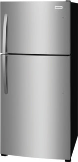 FRIGIDAIRE 30-Inch 20.0 Cu. Ft. Top Freezer Refrigerator - Stainless Steel (FFHT2022AS)