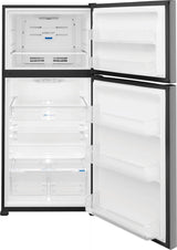 FRIGIDAIRE 20.0 Cu. Ft. Top Freezer Refrigerator - Stainless Steel (FFHT2045VS)