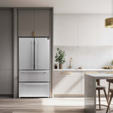 FORNO Moena 36″ French Door 19.2 Cu.Ft. Refrigerator - Stainless (FFRBI182036SB)