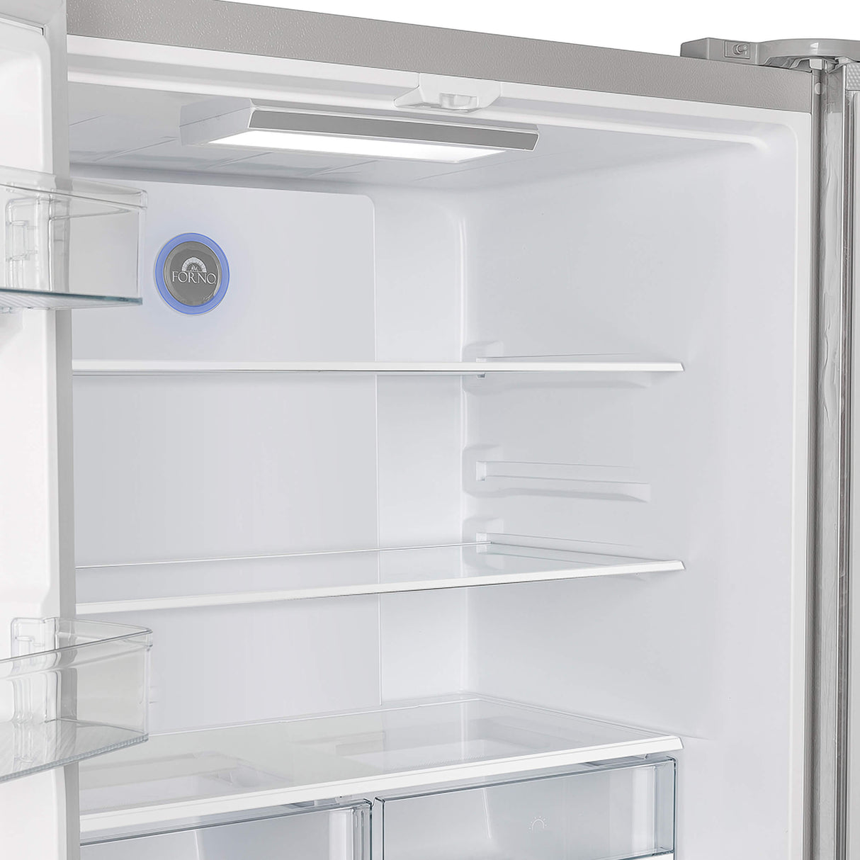 FORNO Moena 36″ French Door 19.2 Cu.Ft. Refrigerator - Stainless (FFRBI182036SB)