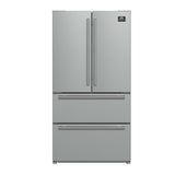 FORNO Alta Moena 36″ French Door 19.2 Cu.Ft. Refrigerator - Stainless (FFRBI182036S)
