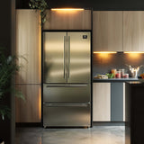 FORNO Alta Moena 36″ French Door 19.2 Cu.Ft. Refrigerator - Stainless (FFRBI182036S)