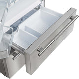 FORNO Alta Moena 36″ French Door 19.2 Cu.Ft. Refrigerator - Stainless (FFRBI182036S)