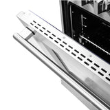 FORNO  Massimo 30-Inch Freestanding Gas Range, 5 Burners, True Convection Oven - Stainless (FFSGS623930)